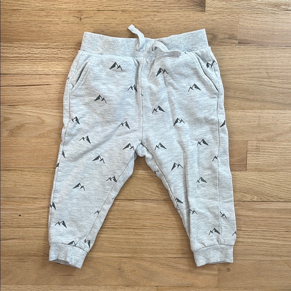 Gray Kids Jogger Pants